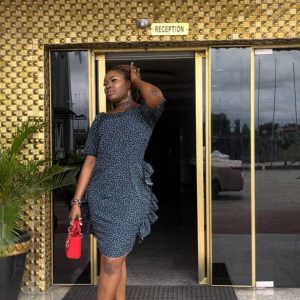 Polkadot short dress