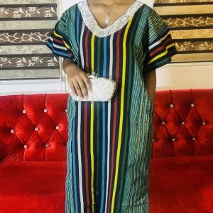 Beaded Asoke gown