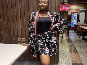 Chiffon short and kimono