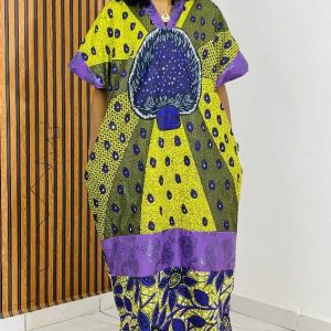 Ankara bubu gown