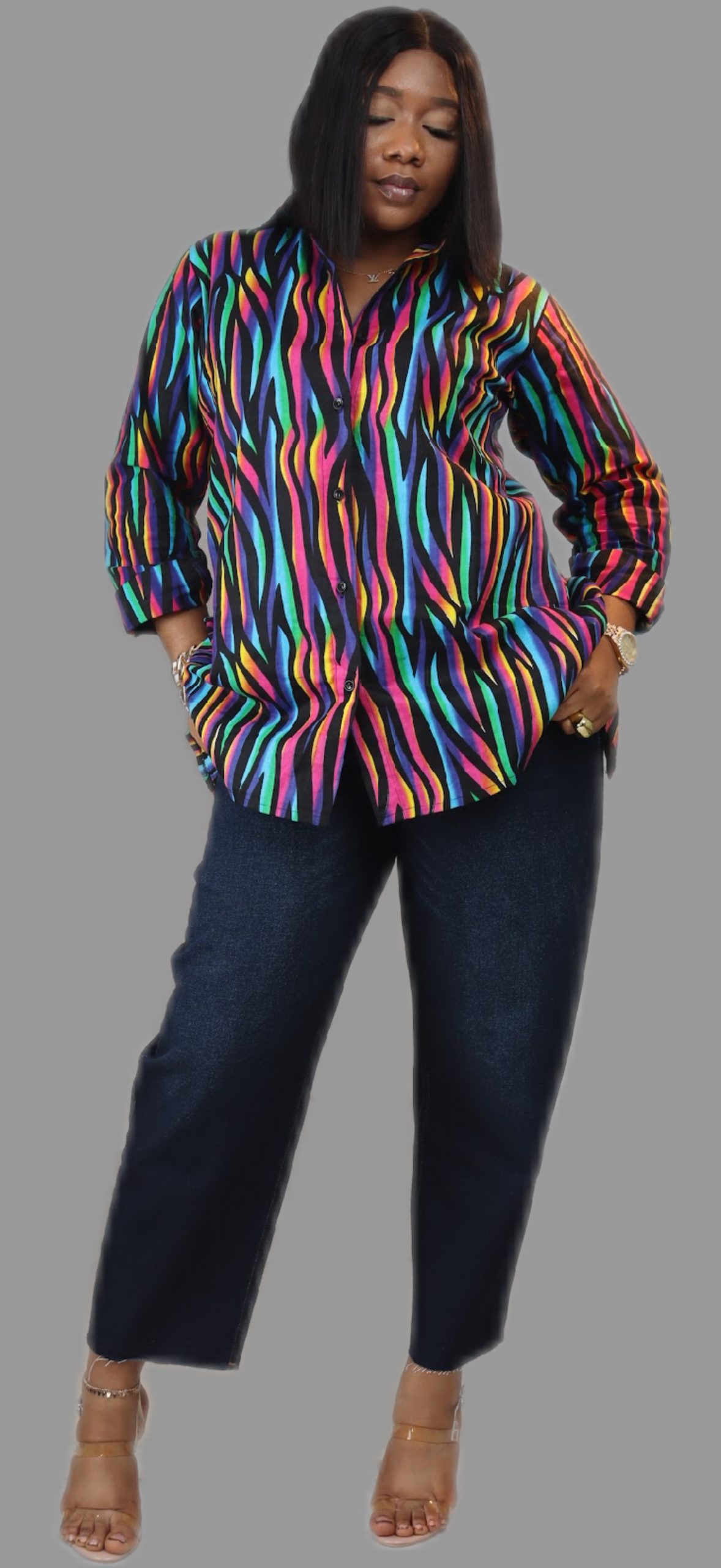 RENI BACK SLIT SHIRT - Image 4