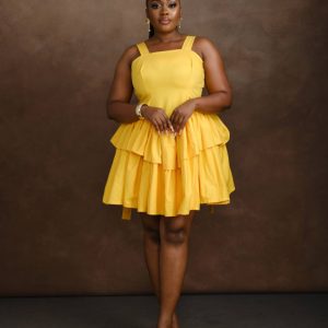 Ajoke Block Dress