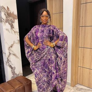 Martha in purple-cream