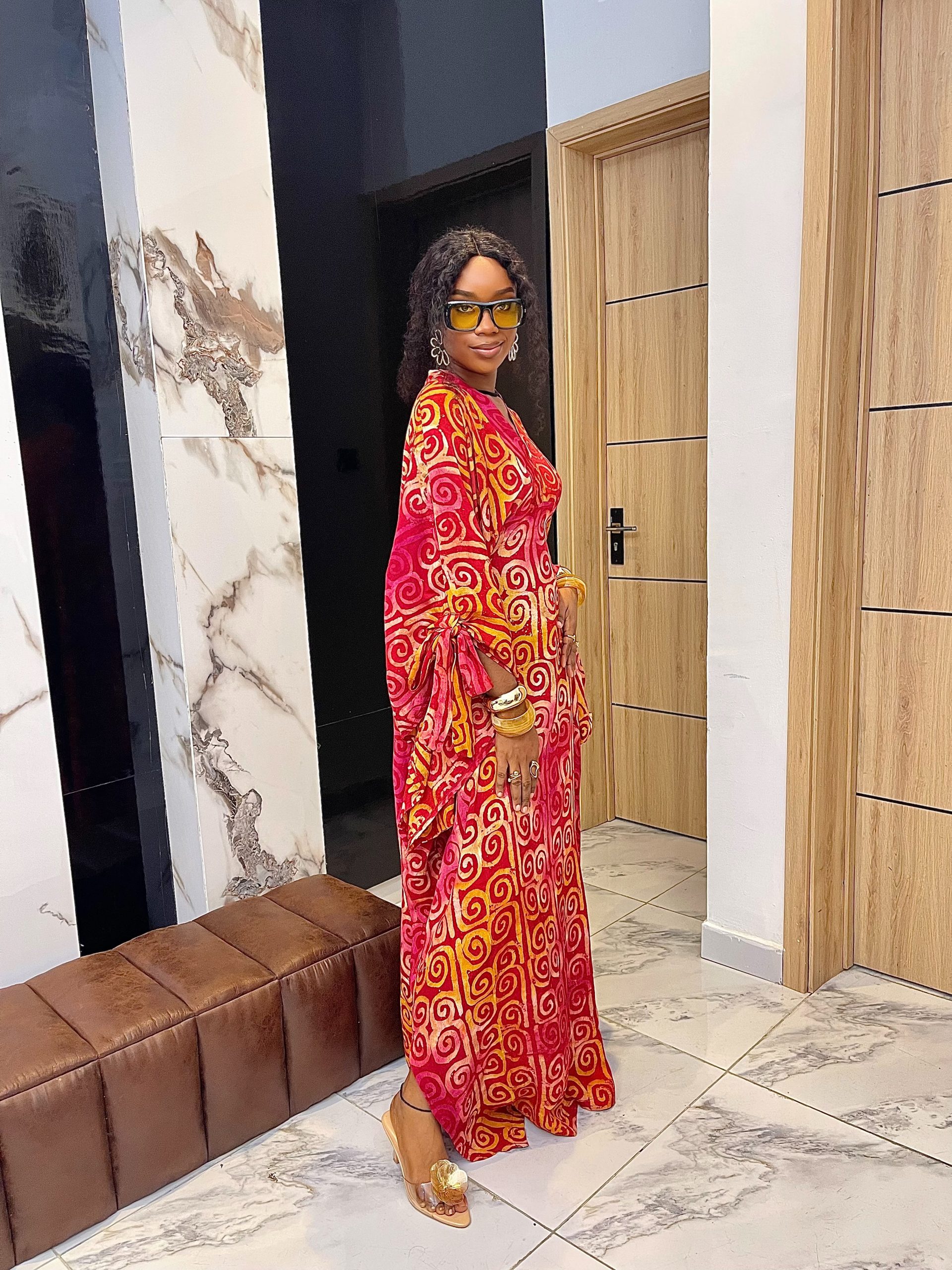 Tope bubu in Red-yellow - Image 2