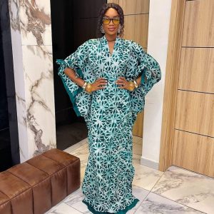 Tope bubu in emerald-white