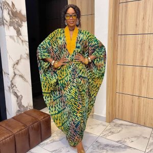 Tomike bubu in mustard-green