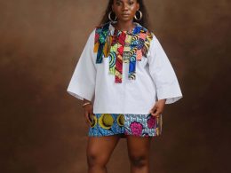 Ajoke Shift Top with Mini Skirt (NO TWO ARE THE SAME)