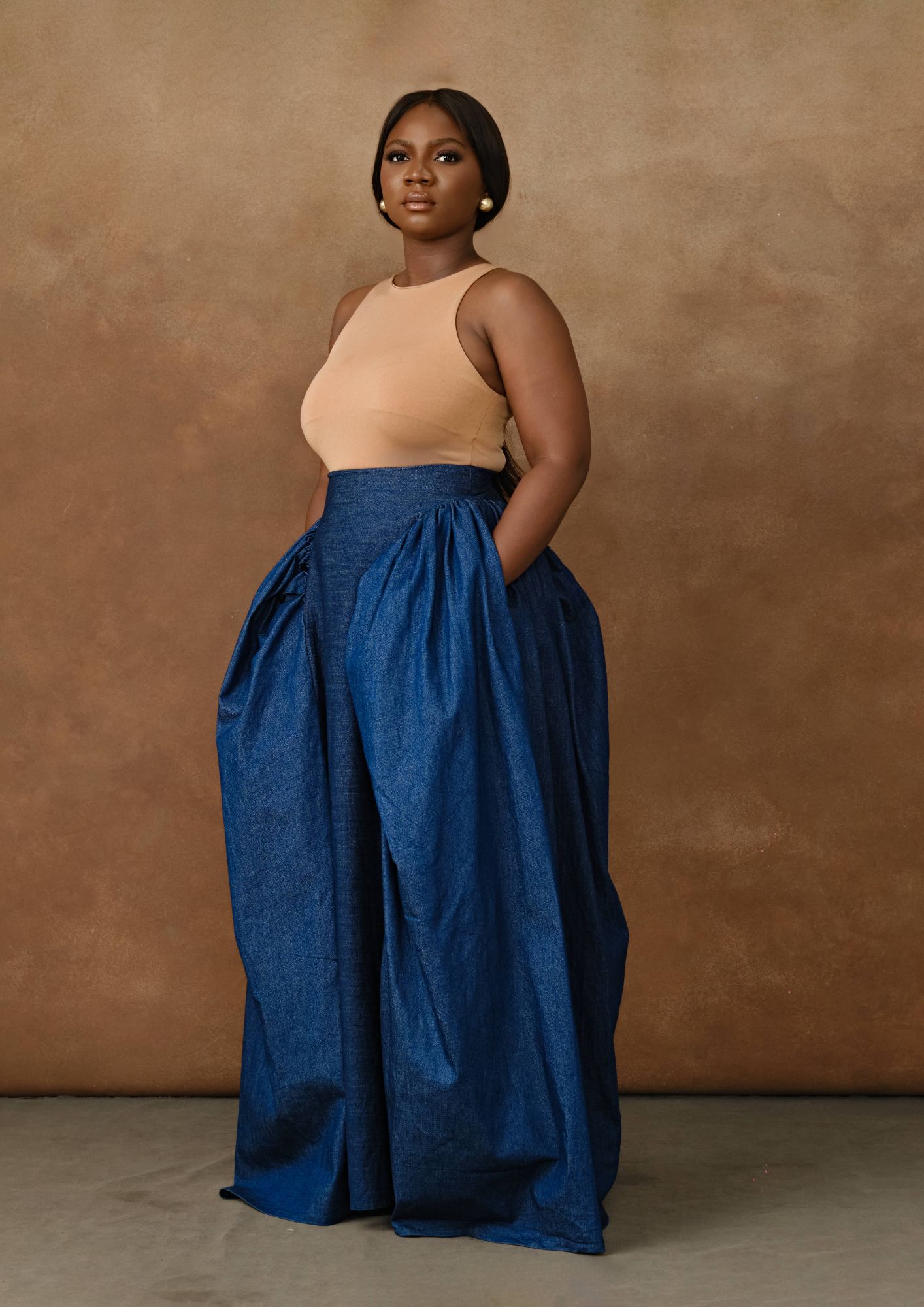 Teniola Denim Skirt - Image 2