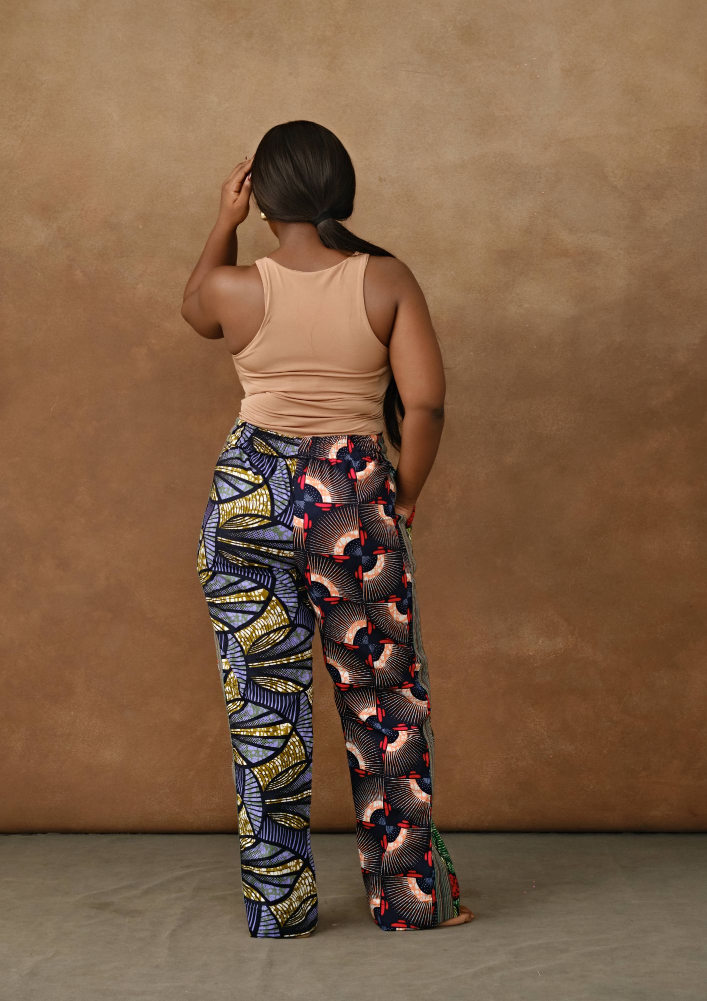 Ajoke Mix and Match Trouser (NO TWO PRINTS ARE THE SAME) - Image 2