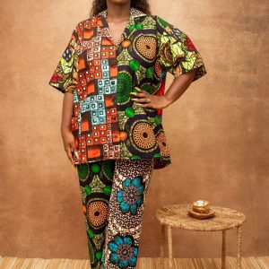 Ajoke Mix and Match Trouser Set (NO TWO PRINTS ARE THE SAME)