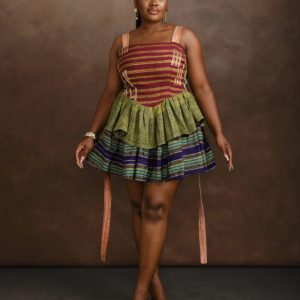 AJOKE ASO-OKE DRESS (NO TWO ARE THE SAME)