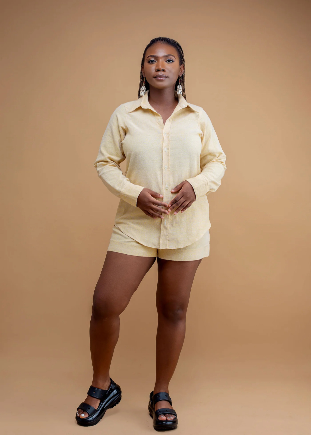 SL Signature Long sleeve Set with Shorts