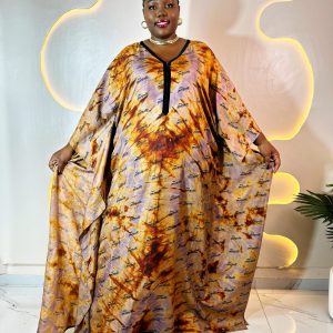 Adire silk buobuo
