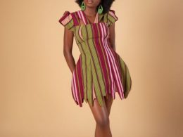 Eden dress in wine-pink