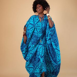 Mary kaftan in Turquoise