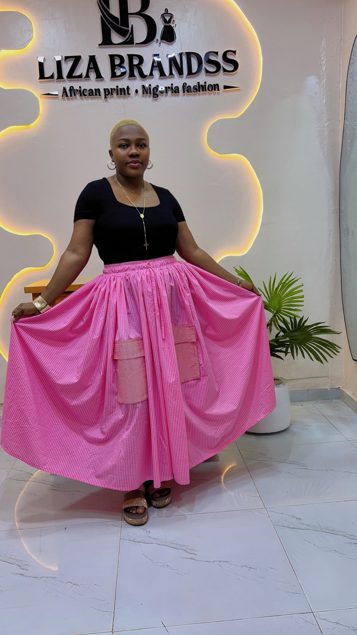 Checkers Skirt