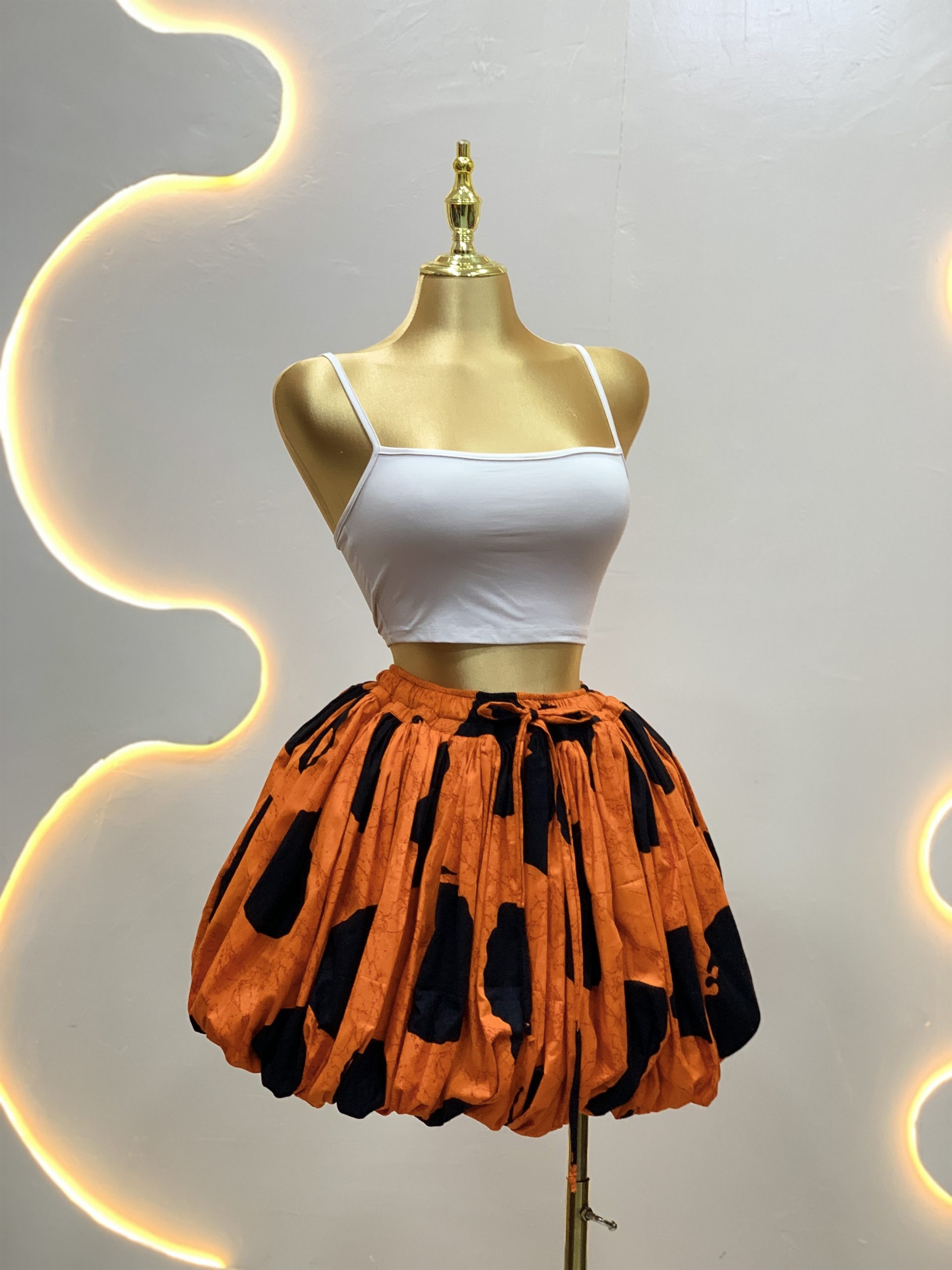 Ankara Balloon Skirt - Image 2