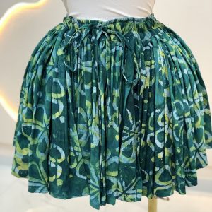 Adire flare skirt
