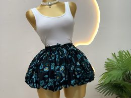 Ankara Balloon Skirt